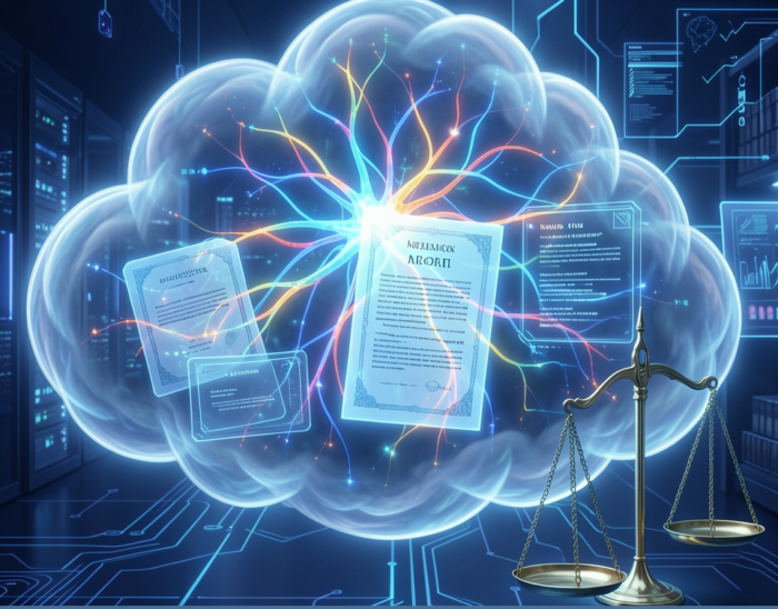 I servizi di Intelligenza Artificiale nei modelli contrattuali esistenti: contratti SaaS e AI generativa nel contesto giuridico europeo tra responsabilità, cloud e AI Act.