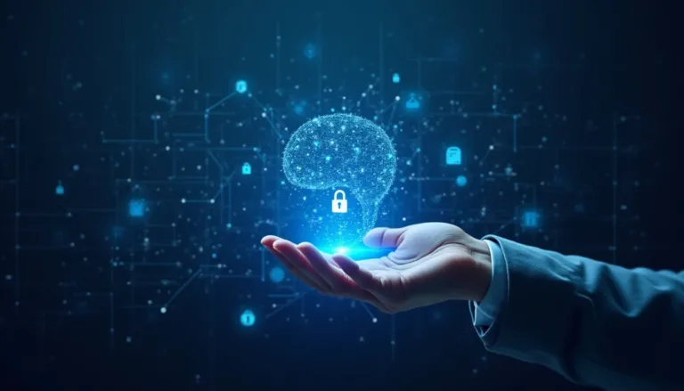 sicurezza edge con intelligenza artificiale distribuita: reti connesse, dispositivi IoT e sistemi critici protetti da soluzioni avanzate di cybersecurity.