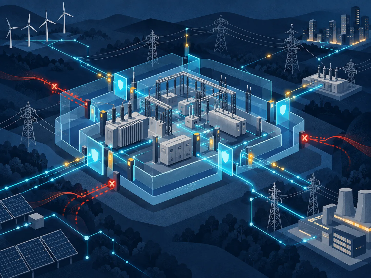 Sottostazioni elettriche digitali: come applicare lo Zero Trust con MATRIX