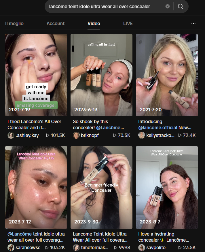 tiktok Microtargeting influencer