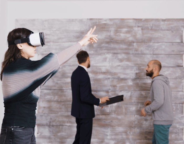Esempio di interazione in una Virtual Escape Room per la valutazione delle competenze digitali e cyber awareness aziendale