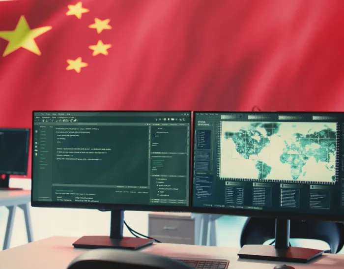 threat actors cinesi compresi i gruppi APT (APT1/Unit 61398, APT3/Gothic Panda, APT41/Winnti) che prendono di mira infrastrutture critiche, sistemi di difesa e proprietà intellettuale attraverso campagne di spionaggio statale e minacce persistenti avanzate