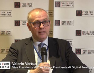 Valerio Vertua – Intervista al Cyber Crime Conference 2016