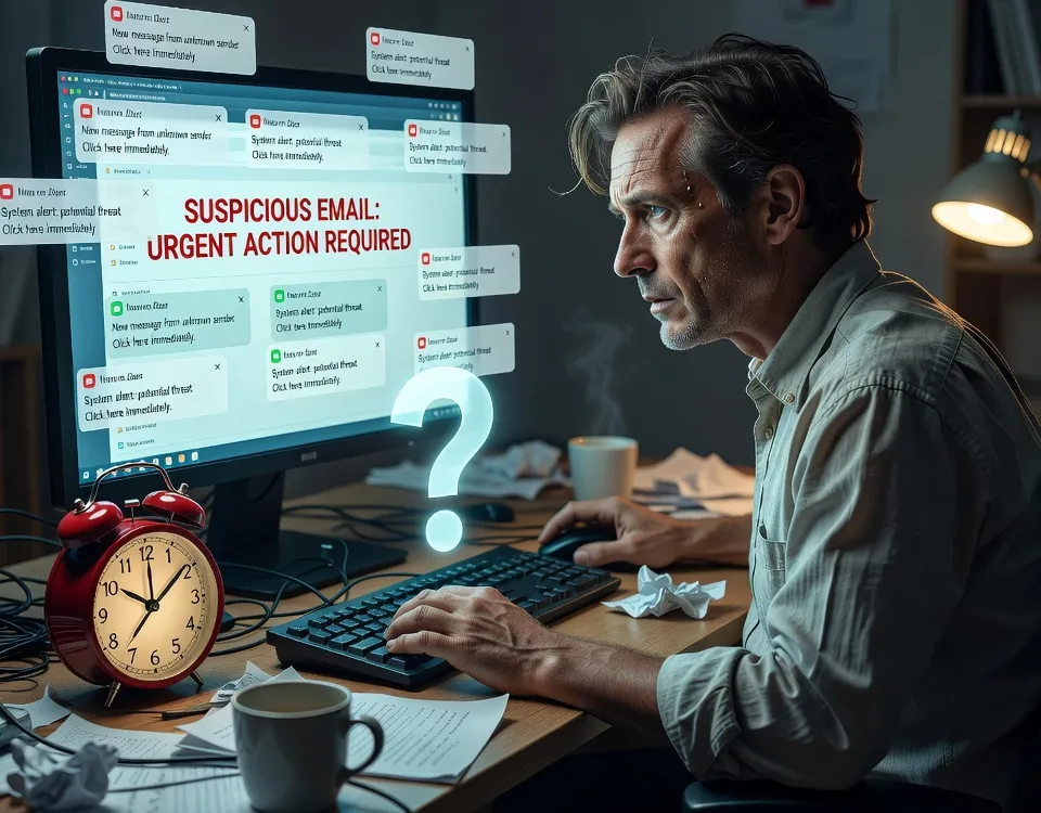 Vulnerabilità al phishing: urgenza, curiosità e distrazione come fattori emotivi e cognitivi che favoriscono il click
